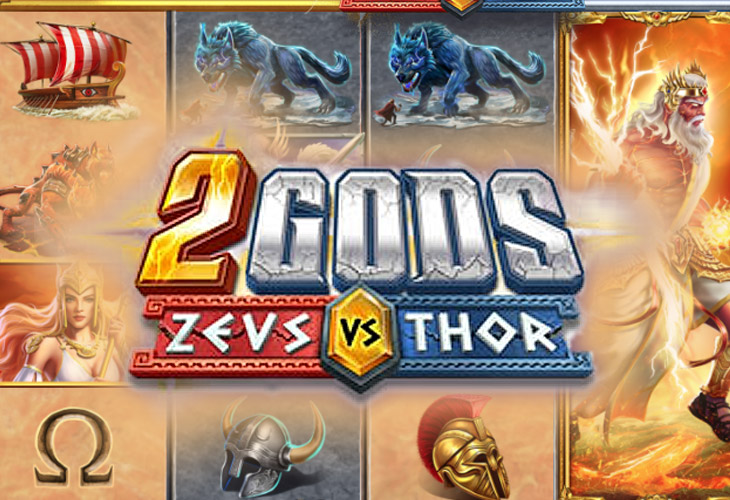 2 Gods Zeus vs Thor - 4ThePlayer slot at Ruby Reels Casino Casino