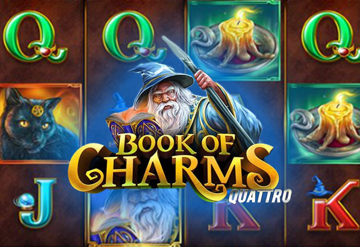 Book of Charms Quattro - Stakelogic slot at Ruby Reels Casino Casino