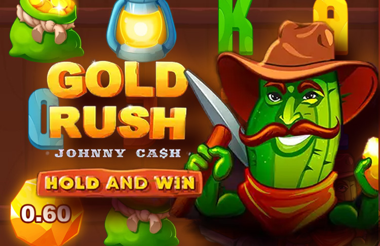 Gold Rush With Johnny Cash - BGaming slot at Ruby Reels Casino Casino