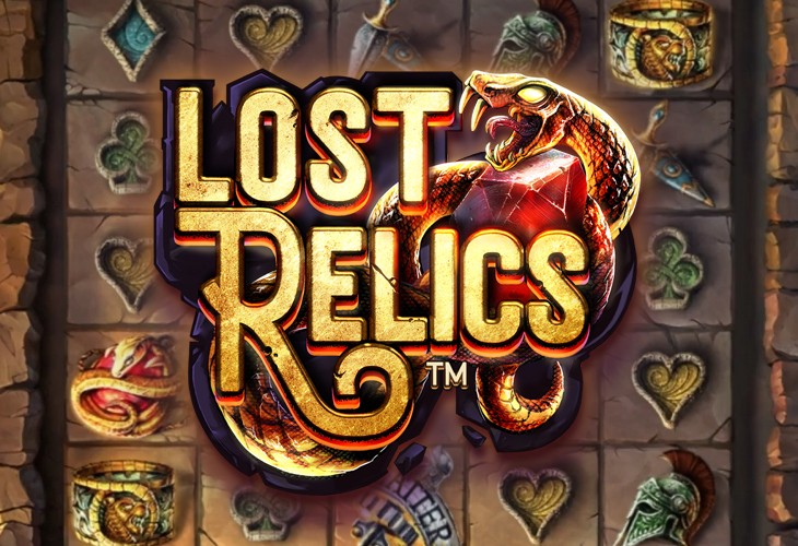 Lost Relics - NetEnt slot at Ruby Reels Casino Casino