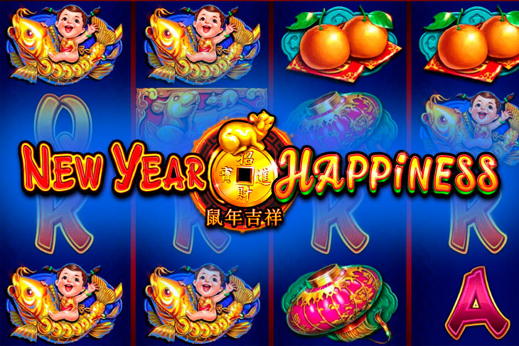 New Year Happiness - Ruby Play slot at Ruby Reels Casino Casino