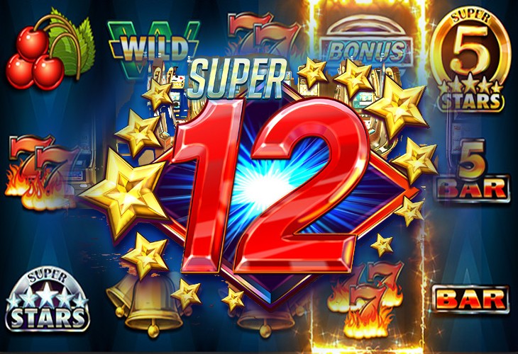 Super 12 Stars - Red Rake slot at Ruby Reels Casino Casino