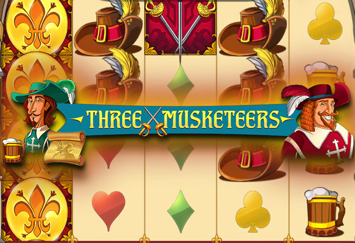 Three Musketeers - Red Tiger Gaming slot at Ruby Reels Casino Casino